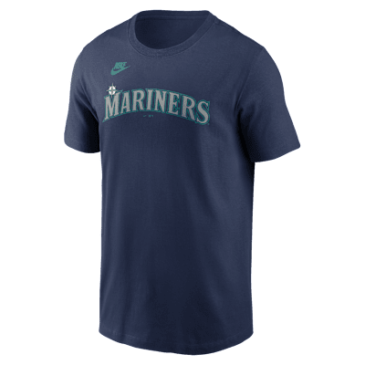 Ken Griffey Jr. Seattle Mariners Tシャツ Ken Griffey Jr. Seattle Mariners Cooperstown Fuse Men's Nike MLB T